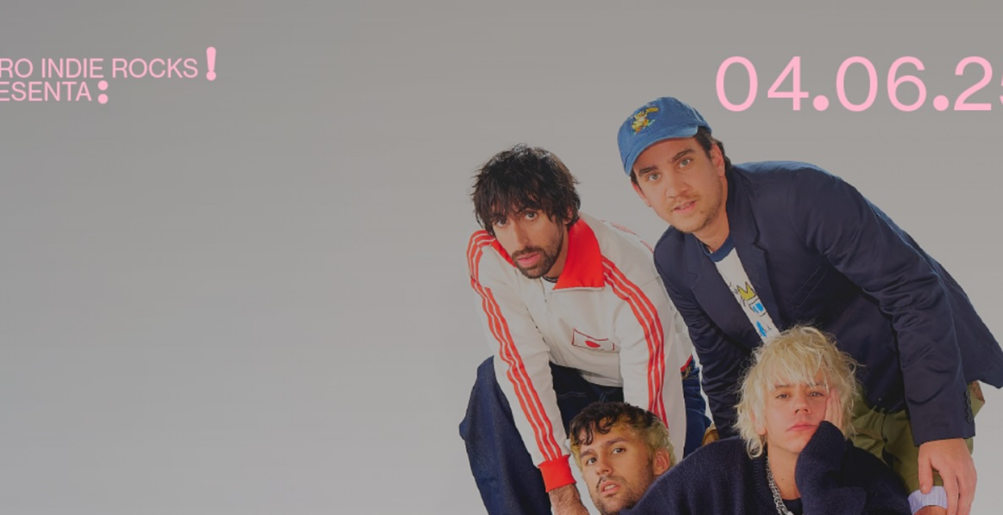 PRECIOS: Cupido anuncia presentación en el Foro Indie Rocks!