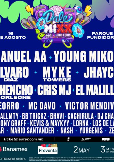 PRECIOS: Dale Mixx 2025 revela lineup