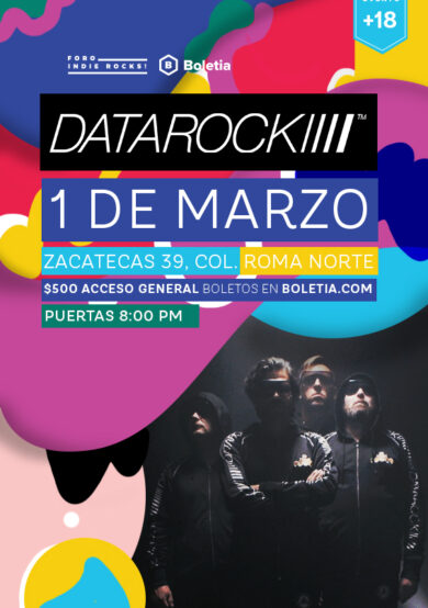 Datarock se presentará en el Foro Indie Rocks!