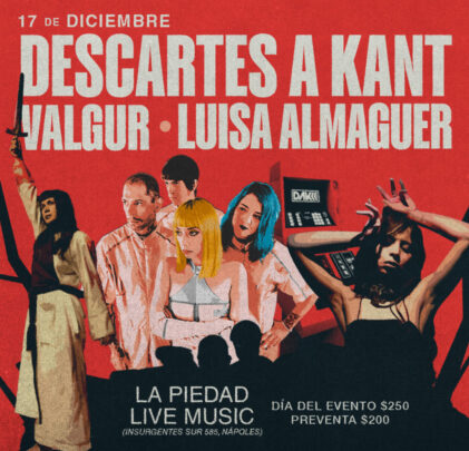 Descartes a Kant llegará a La Piedad