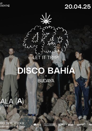 Disco Bahía se presentará en el Foro Indie Rocks! en lugar de Dengue Dengue Dengue