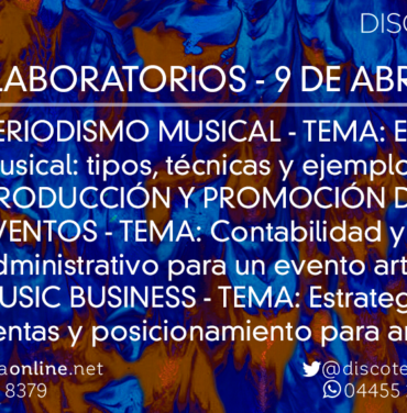 Discoteca te invita a sus laboratorios