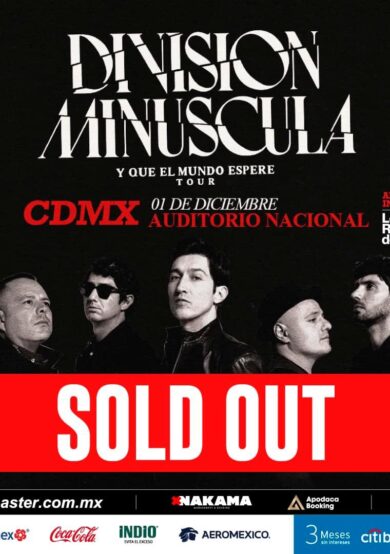 SOLD OUT: División Minúscula electrizará al Auditorio Nacional