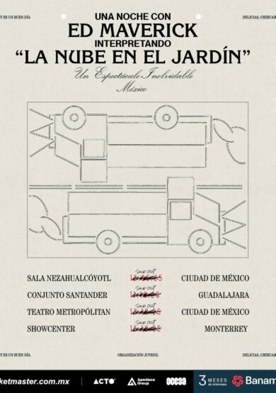 SOLD OUT: Ed Maverick se presentará en el Teatro Metropólitan