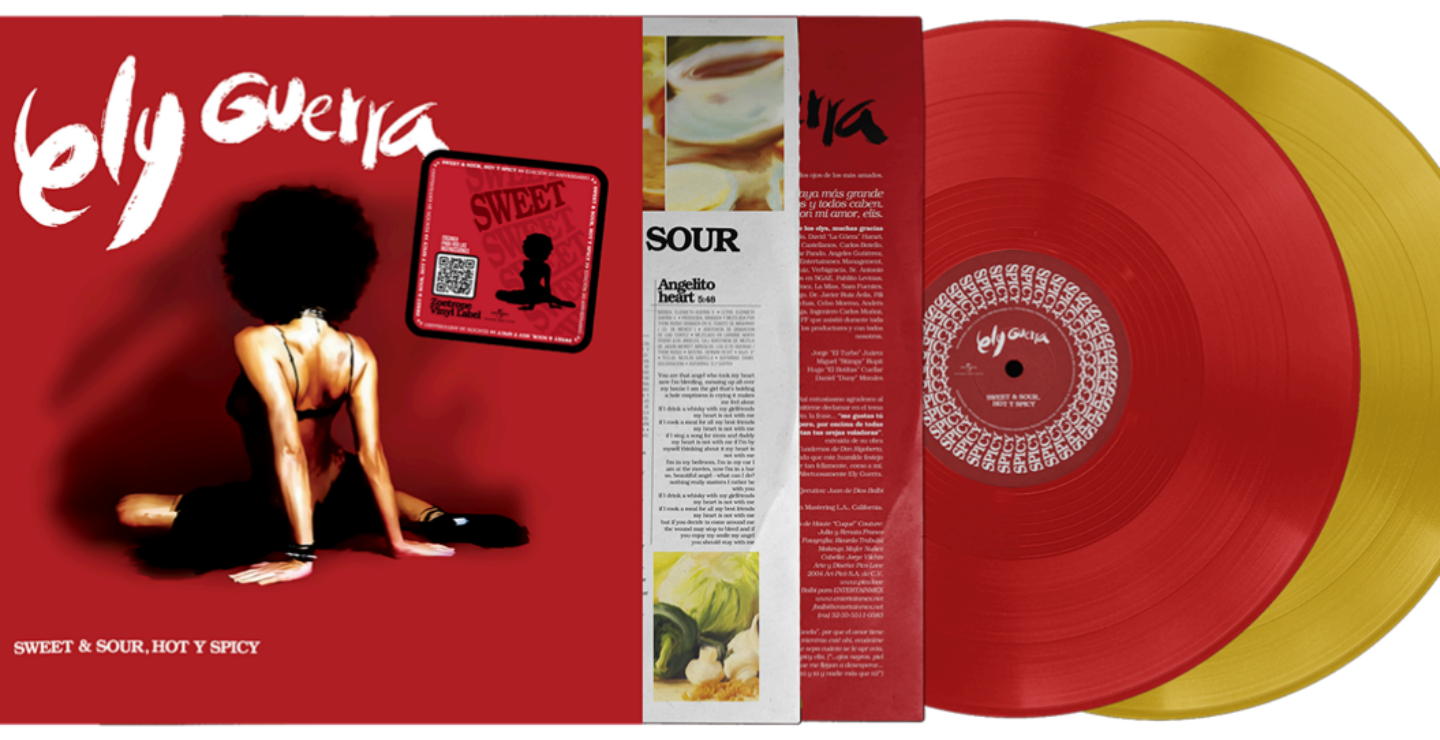 Ely Guerra celebra 20 años del 'Sweet & Sour, Hot y Spicy' con edición en vinilo