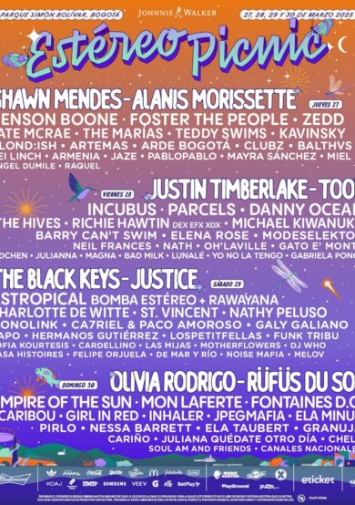 Estéreo Picnic 2025 revela lineup final