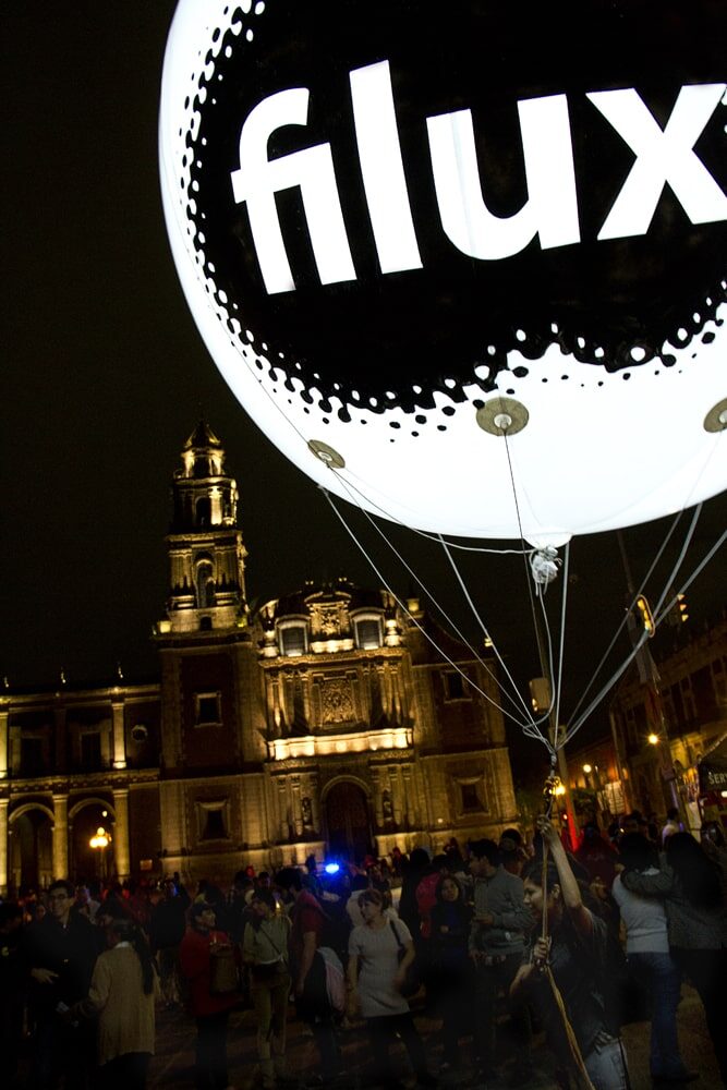 FILUX ilumina las calles del Centro Histórico