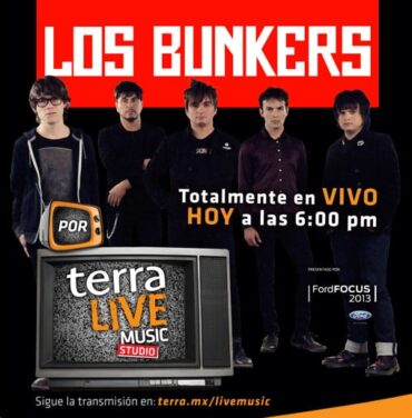 Los Bunkers en Terra Live Music Studio