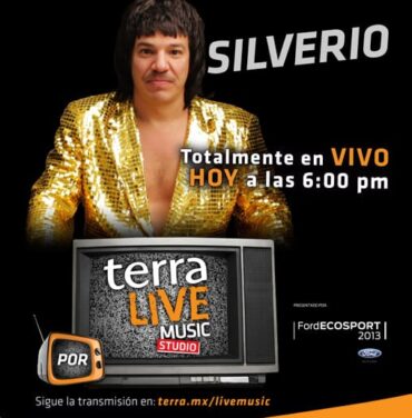 Silverio en Terra Live Music Studio