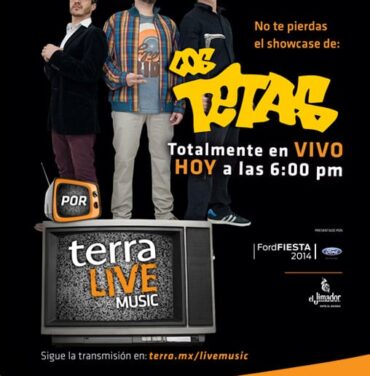 Los Tetas en Terra Live Music Studio