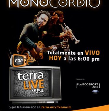 Monocordio en Terra Live Music Studio