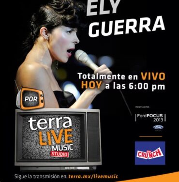 Ely Guerra en Terra Live Music Studio