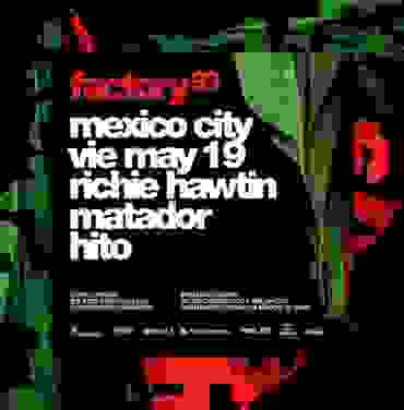 Factory 93 presenta a Richie Hawtin en el Pabellón Cuervo