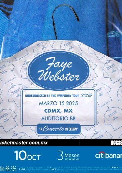 PRECIOS: Faye Webster iluminará el Auditorio BB