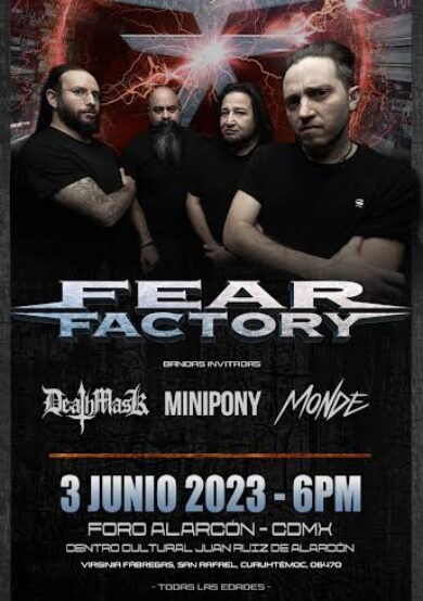 Fear Factory llegará a la CDMX