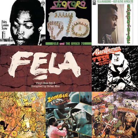 Brian Eno presenta box set de Fela Kuti