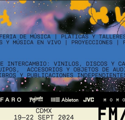 Conoce el programa de FM/AM - Feria Mexicana de Música y audio