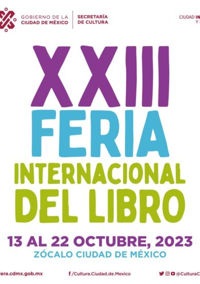 Se acerca la XXIII Feria Internacional del Libro en el Zócalo