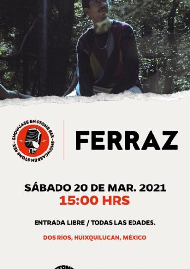 Ferraz ofrecerá showcase en Stone Rex Park