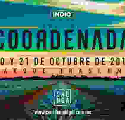 Lineup del Festival Coordenada 2017