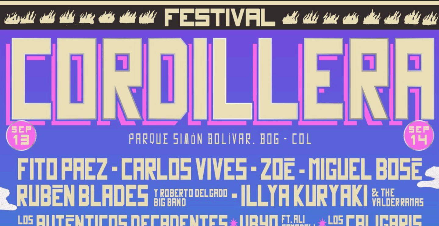 PRECIOS: El Festival Cordillera 2025 anuncia lineup