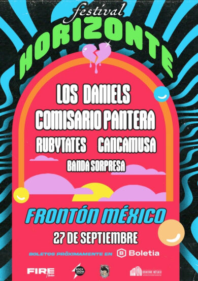 Festival Horizonte llegará al Frontón México