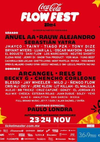 PRECIOS: Paulo Londra se suma al Coca-Cola Flow Fest 2024