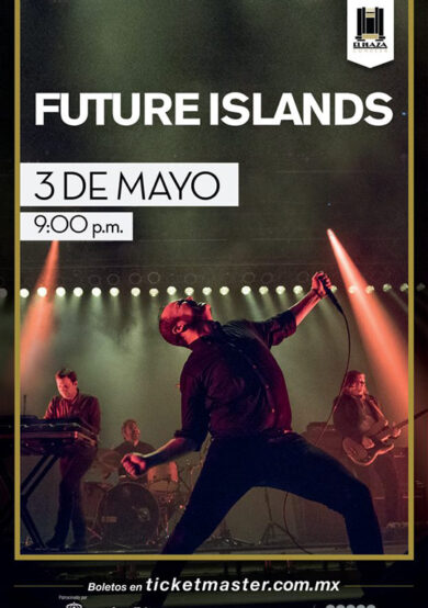 Future Islands tendrá un show en El Plaza Condesa