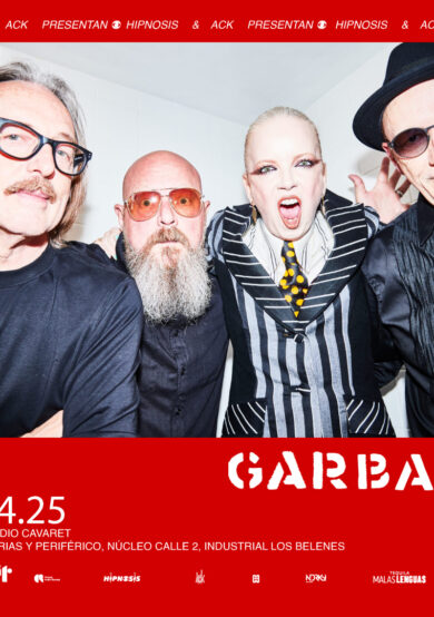 CAMBIO DE VENUE: Hipnosis y ACK Promote presentan Garbage en GDL
