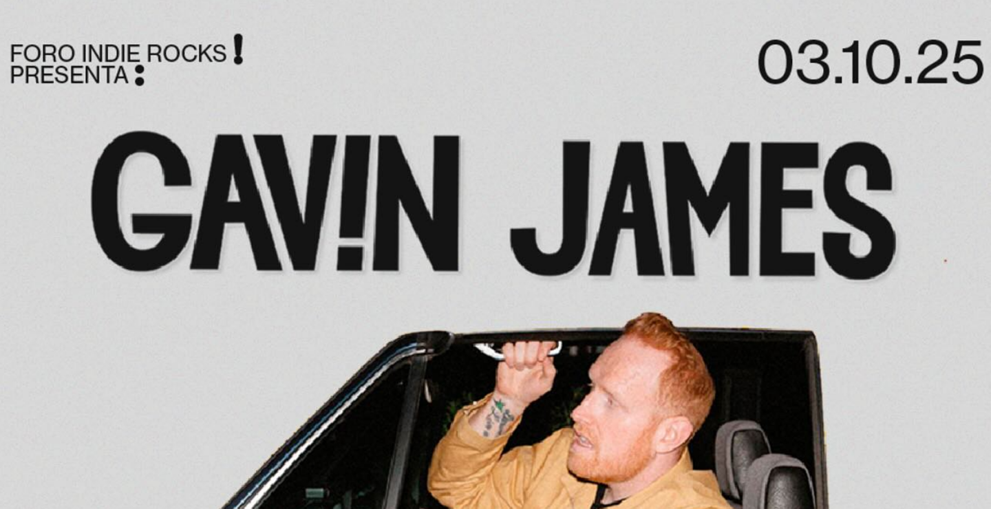 PRECIOS: Gavin James se presentará en el Foro Indie Rocks!