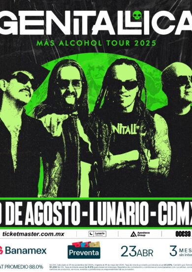 Genitallica se presentará en el Lunario