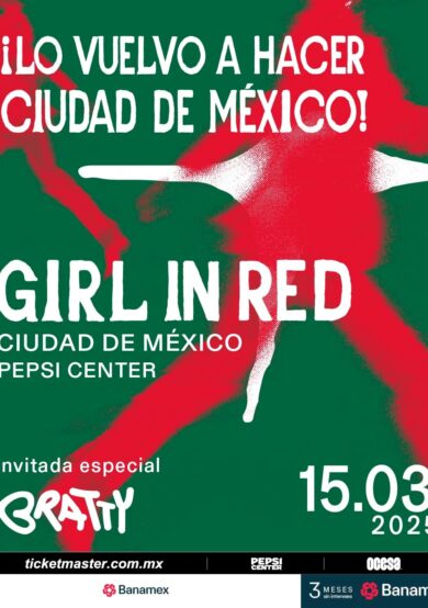 PRECIOS: girl in red aterrizará en el Pepsi Center WTC