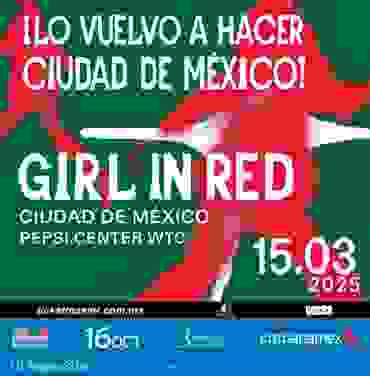 PRECIOS: girl in red aterrizará en el Pepsi Center WTC