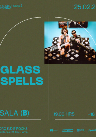Glass Spells llevará su atmósfera de ensueño al Foro Indie Rocks!