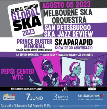 El Global Ska llegará al Pepsi Center WTC