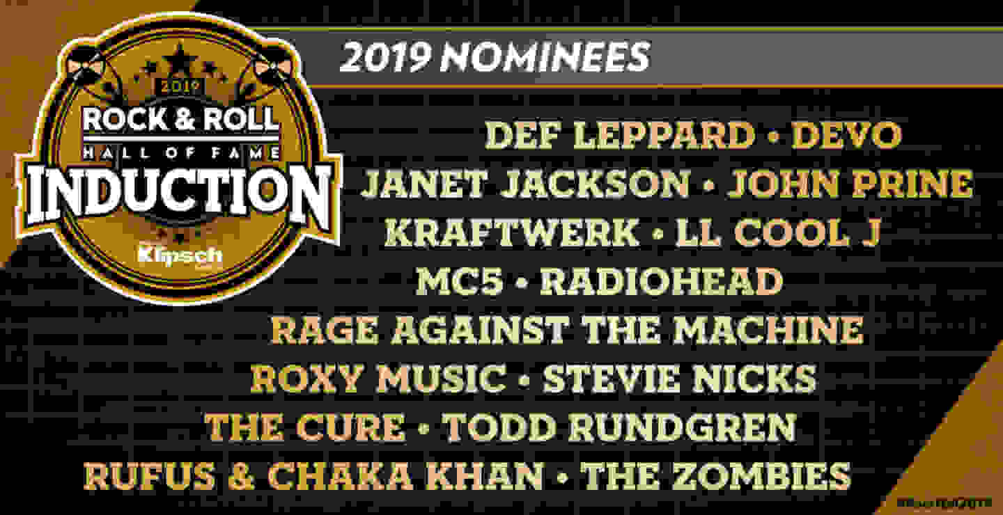 Nominados al Rock & Roll Hall of Fame 2019
