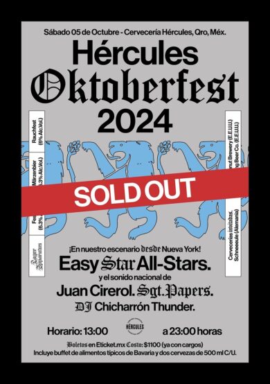 SOLD OUT: Conoce los detalles del Hércules Oktoberfest 2024