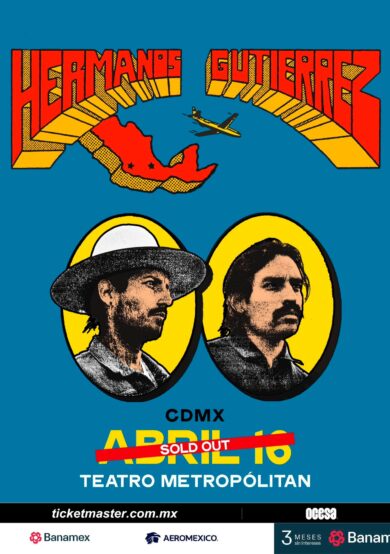 SOLD OUT: Hermanos Gutiérrez se presentará en el Teatro Metropólitan