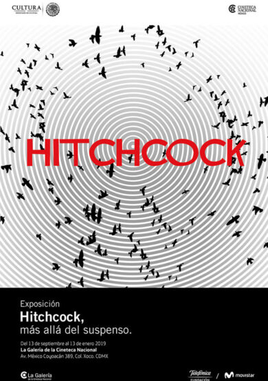 Exposición de Hitchcock en la Cineteca