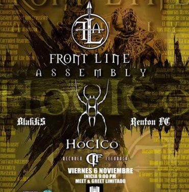 Front Line Assembly, Hocico y Decoded Feedback en El Plaza Condesa