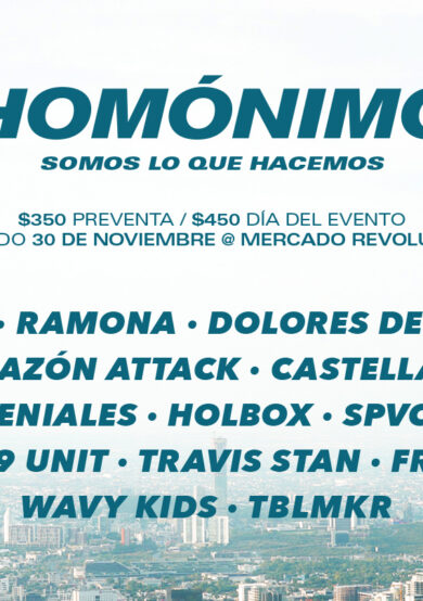 Festival Homónimo Segunda Edición