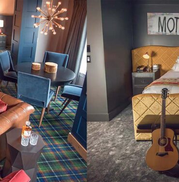 Mira el hotel temático de The Beatles y Pearl Jam