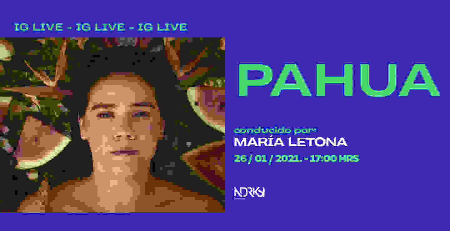 Pahua ofrecerá un IG Live desde Indie Rocks!