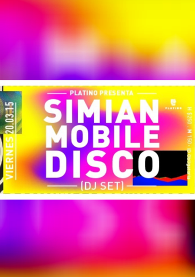 Simian Mobile Disco DJ Set en México