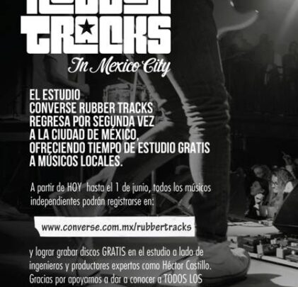 Converse Rubber Tracks regresa a México