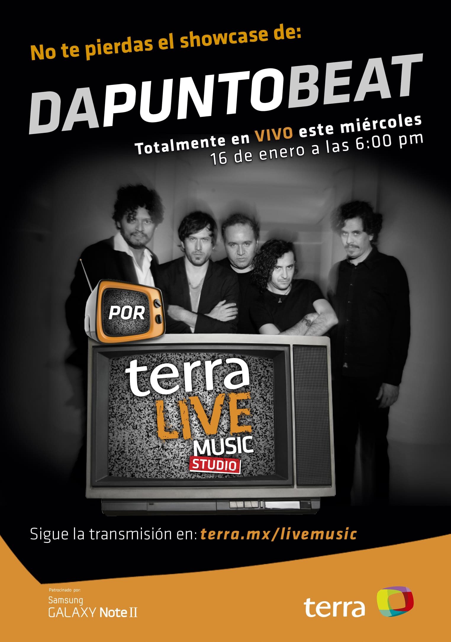 Terra Live Music Studio presenta a Dapunto Beat