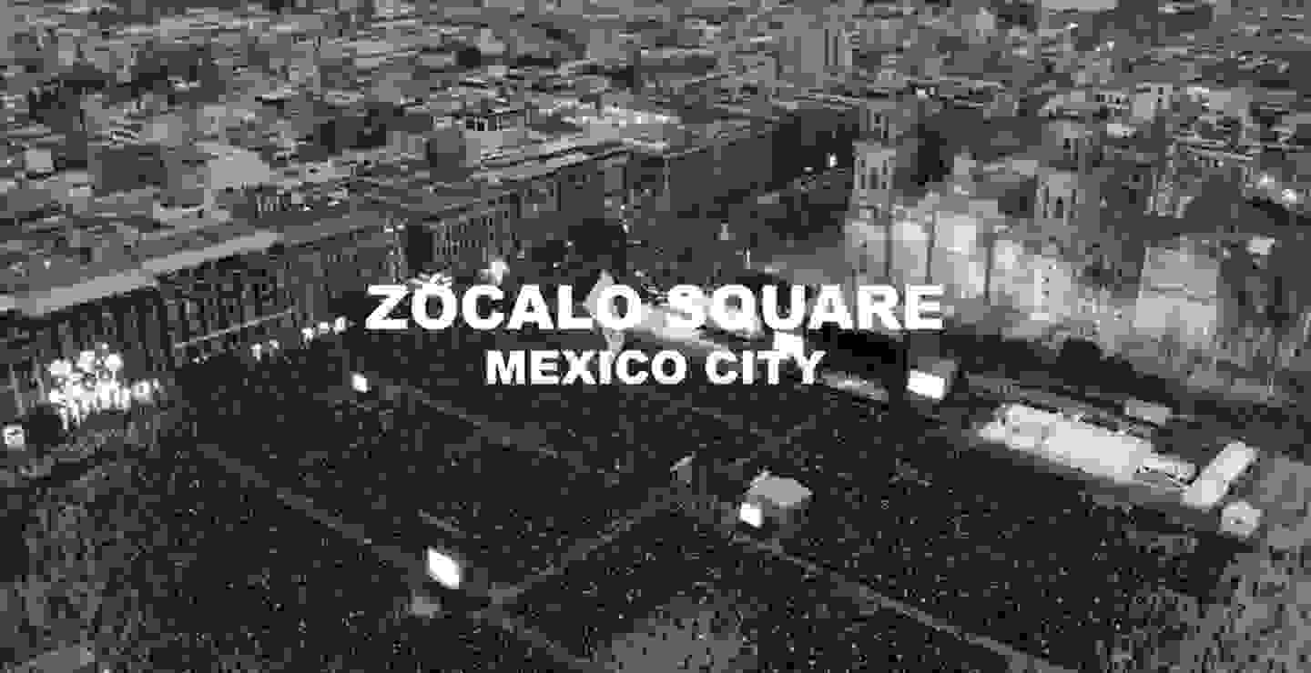 Interpol comparte film de su concierto en el Zócalo de la CDMX