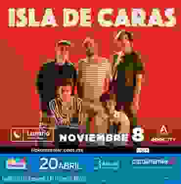 Isla de Caras llegará al Lunario del Auditorio Nacional