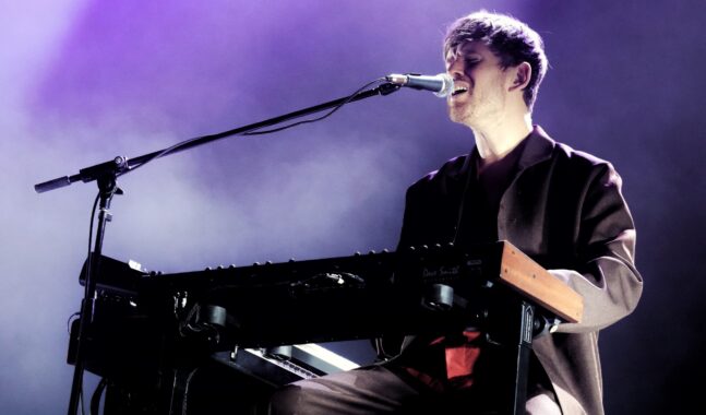 James Blake en el Pepsi Center WTC