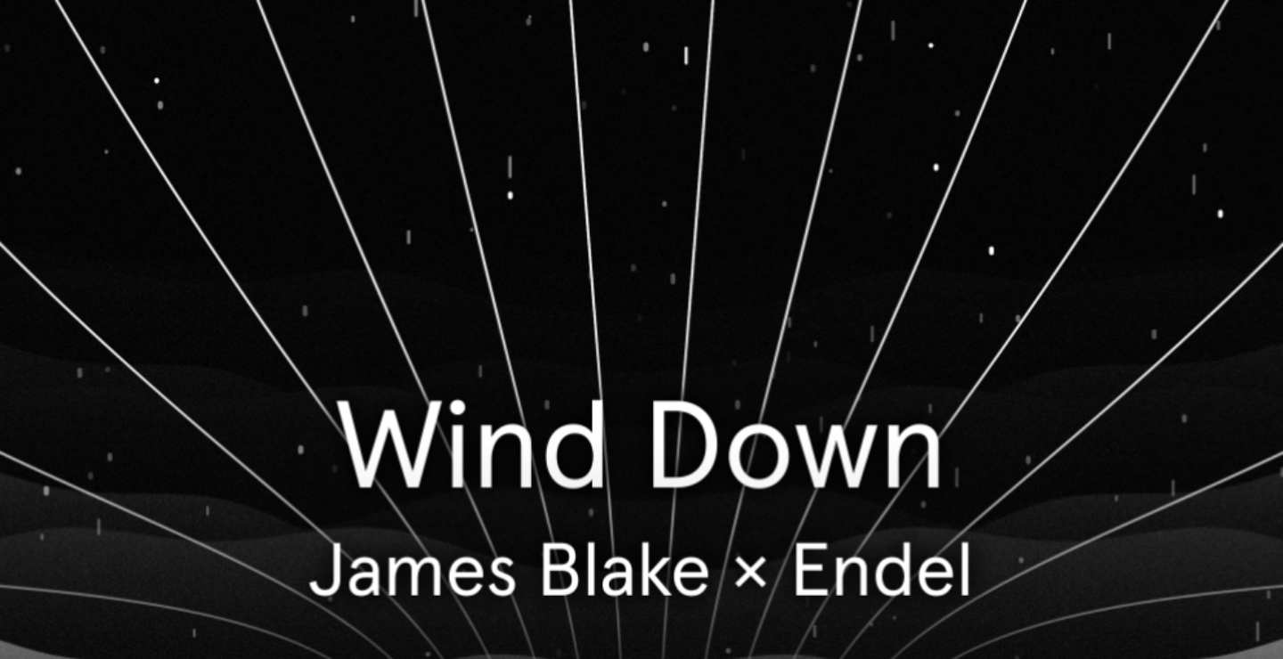 Escucha 'Wind Down', el nuevo disco de James Blake en colaboración de Endel
